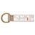 Guardian 00500 Ridge-It permanent roof anchor 9.75 in with single D-ring, top view, sold in a 4-pack