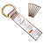 Guardian 00500 Ridge-It anchor with the included 3 in 16d stainless steel spiral nails