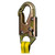 Locking steel snap hook on the Guardian external shock absorbing lanyard