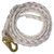 Guardian VL58 Polydac 3-strand rope lifeline coil with locking snap hook, available in 50, 75, and 100 ft