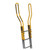 Guardian 10800 Safe-T Ladder extension quarter view showing the dual offset handrails above the ladder top