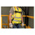 Worker wearing the Guardian 01700 Velocity full body harness, quarter view, helmet and vest optional equipment sold separately