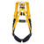 Back view of the Guardian Series 1 PT/PT harness showing the dorsal D-ring and dual impact indicators