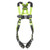 Miller H500 Industry Standard harness H5ISP22102 with quick connect buckles, side and back D-rings