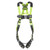 Miller H500 Industry Standard harness H5ISP111002 with mating buckles and back steel D-ring
