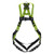 Miller H500 Industry Standard harness H5IS311101 with back and front D-rings, front view