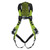 Miller H500 Comfort harness H5IC311122 in black with front, side, and back steel D-rings