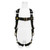 Miller H500 welding harness H5WS1 with flame retardant black webbing and side D-rings, front view