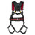 Miller H500 arc flash harness H5AFC1S back view showing dielectric dorsal D-ring