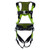 Miller H500 Construction Comfort harness H5CC221122 with back and front D-rings and integrated belt