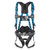 Miller AirCore harness AC-QC-BDP in blue with side D-rings and belt