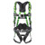 Miller AirCore harness ACF-QCDXSB in blue with front, side, and back D-rings, XS size