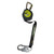 Miller TurboLite+ single personal fall limiter MTL-OHS1-01 with steel carabiner and steel locking snap hook