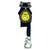 Miller TurboLite+ single personal fall limiter MTL-OTB1-64/9FT with miller 5k locking snap hook, zinc-plated steel, view 2