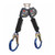 DBI-SALA Nano-Lok Arc Flash 3100588 8 ft Web SRL, Twin Leg product photo