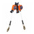 DBI-SALA Nano-Lok Edge 3500279 8 ft Cable SRL, Twin Leg product photo