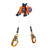 DBI-SALA Nano-Lok Edge 8ft Twin Cable SRL, Alum Rebar 3500280 product photo