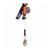 DBI-SALA Nano-Lok Edge 8 ft Cable SRL, Steel Snap Hook 3500288 product photo
