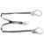 MSA V-SERIES 10191758 6 ft Twin Leg Shock Absorbing Lanyard product photo (SKU 10191758)