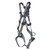 MSA V-FIT 10195104 Back/Chest/Hips D-Rings Harness, Super XL product photo (SKU 10195104)
