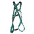 MSA V-FORM 10197196 Back D-Ring Full-Body Harness detail view 3 (SKU 10197196)