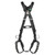 MSA V-FORM 10252242 Back/Hips D-Rings Welding Harness detail view 1 (SKU 10252242)