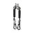 MSA V-TEC VTOHW-012-RJ-O-TB 6 ft Twin Leg Personal Fall Limiter product photo (SKU VTOHW-012-RJ-O-TB)