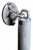Close-up of the Frontline HLC-MPA metal plate energy absorber shackled to a galvanized anchor post