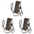 Malta Hunting 30 ft Reflective Lifeline, 1-, 3-, 5- and 9-Packs - 3-Pack of 30 ft reflective lifelines (HEA4000-3)