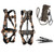 Malta Hunting Hunter's Elite Hunt Essentials Pack - TrueTimber Kanati Hunter's Elite harness with 30 ft reflective lifeline and lineman's strap (MHE1200-PACK family)