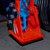 Tie Down PX2 Hybrid Mobile Fall Protection Cart, Spike/Concrete, SKU 73160, Tie Down PX2 Hybrid penetrator spike and concrete attachment foot detail