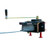 Tie Down PX5 Rescue Winch Assembly, 100 ft Galvanized Lifeline, SKU 72831, Tie Down PX5 rescue winch folding handle and swivel snap hook detail