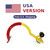 RidgePro Roof Peak Anchor RP3Q14-R USA Version with American flag badge, free U.S. shipping