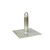 Super Anchor 1032-W CRA-12W loop top anchor post with 12 inch galvanized riser and 52-hole 16x16 base plate