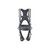 Super Anchor 6101 Deluxe full body harness with gray Tri-Lam3 padded frame and silver webbing