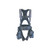 Super Anchor 6151 Deluxe Tool Bag Harness - 4 Colors, 5 Sizes, SKU 6151, 3 d-ring configuration