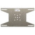 Super Anchor 1207 Standing Seam Plate - 3 Sizes Available, SKU 1207, reverse side fastener hole pattern detail