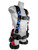 Frontline 110CTB-AM American Style Full Body Harness with Aluminum Hardware and Suspension Trauma Straps Side Detail