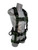 Frontline 200RE harness, left side view showing the hip side D-ring and aluminum hardware