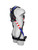 Frontline 110VTB-AM American Style vest harness, side view with tongue-buckle legs