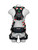 Frontline 110CTB-MX harness, back view showing the dorsal fall-arrest D-ring and moisture-wicking padded back