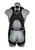 Back view of the Frontline 310VQC Patriot vest harness showing the single dorsal fall-arrest D-ring and padded shoulder yoke