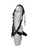 Side profile of the Frontline 150DHVT Derrick vest harness showing the hip lifting D-ring, extension band, and grommeted leg straps