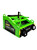 Frontline CMT04 Commando Tank non-penetrating fall protection cart in safety green with black fall arrest points and yellow fall restraint points