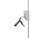 Frontline GLC38 openable fall arrest glider on the VLCS 5/16 inch stainless cable