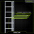 Frontline VLRS materials graphic: high grade aluminum rail with undeformable stainless steel brackets, 3,300 lbs system and 5,395 lbs connector breaking strength