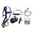 FallTech 8595RA Contractor Plus Roofers Kit with hinged anchor and trailing rope adjuster