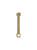 Frontline STB5K ALPHA swivel anchor rear view showing the bolt-on base for steel substrates