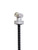 Frontline COT345K toggle anchor installed through a 3/4 inch hole with the toggle cammed behind the substrate