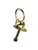 Frontline STM585K MEGA Swivel anchor with the D-ring flipped on its 180-degree axis showing the key lock swivel housing